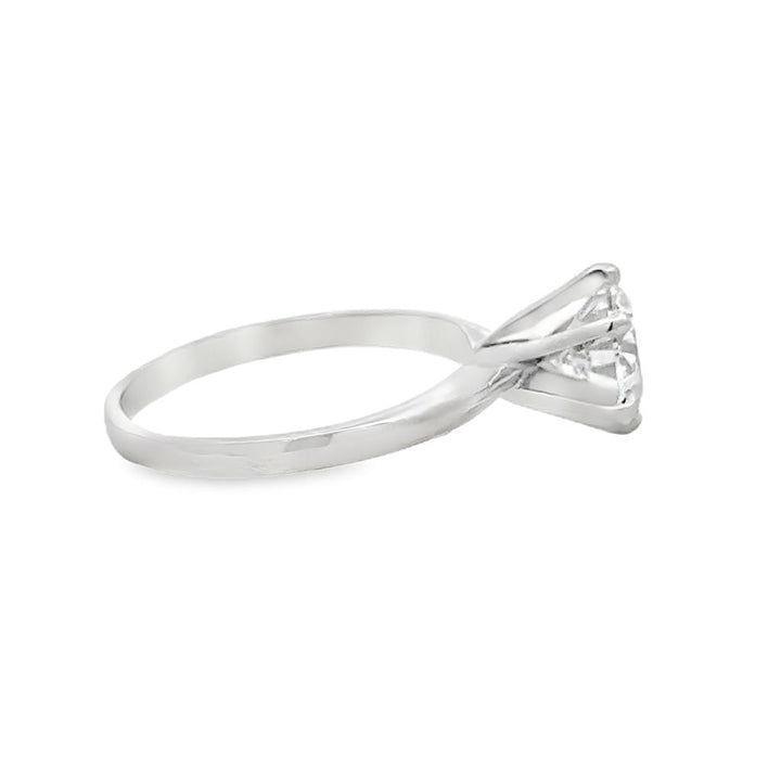 1.50 CT Diamond Platinum Solitaire Engagement Ring (GIA Certified)