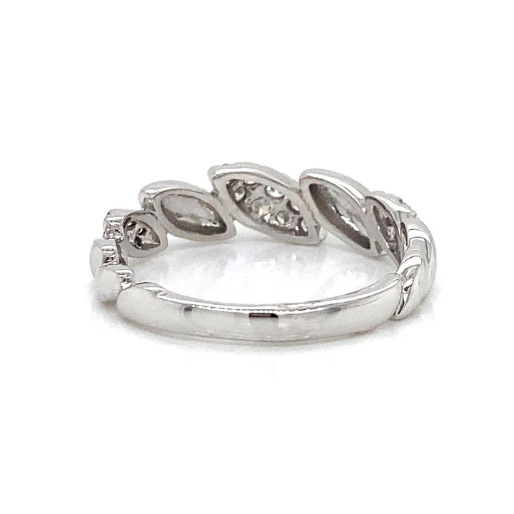 0.27 CTW Round Diamonds 14K White Gold Ring