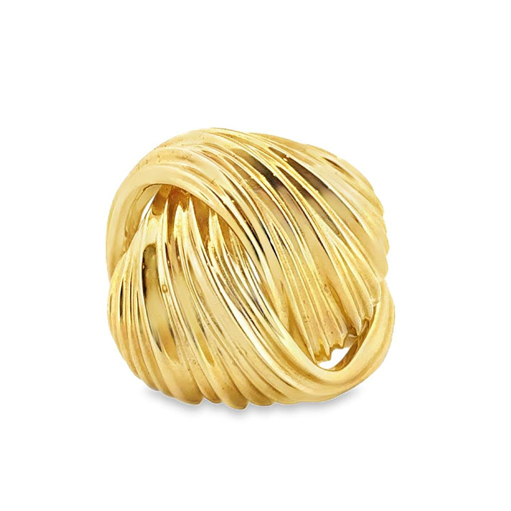 Sal Praschnik 18K Yellow Gold Dome Ring