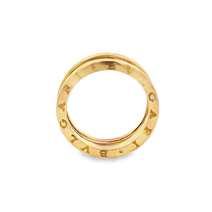 Bulgari B.Zero1 18K Yellow Gold 9mm Men’s Band Ring – Size 9.75