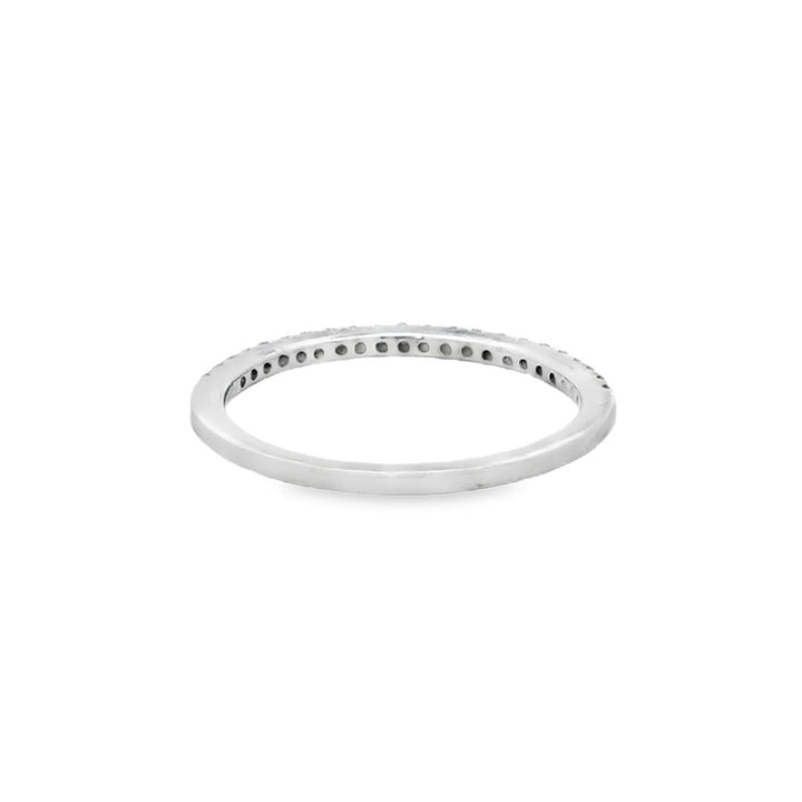 .20ctw Diamond Band Ring, 14K White Gold, 1.5mm Wide
