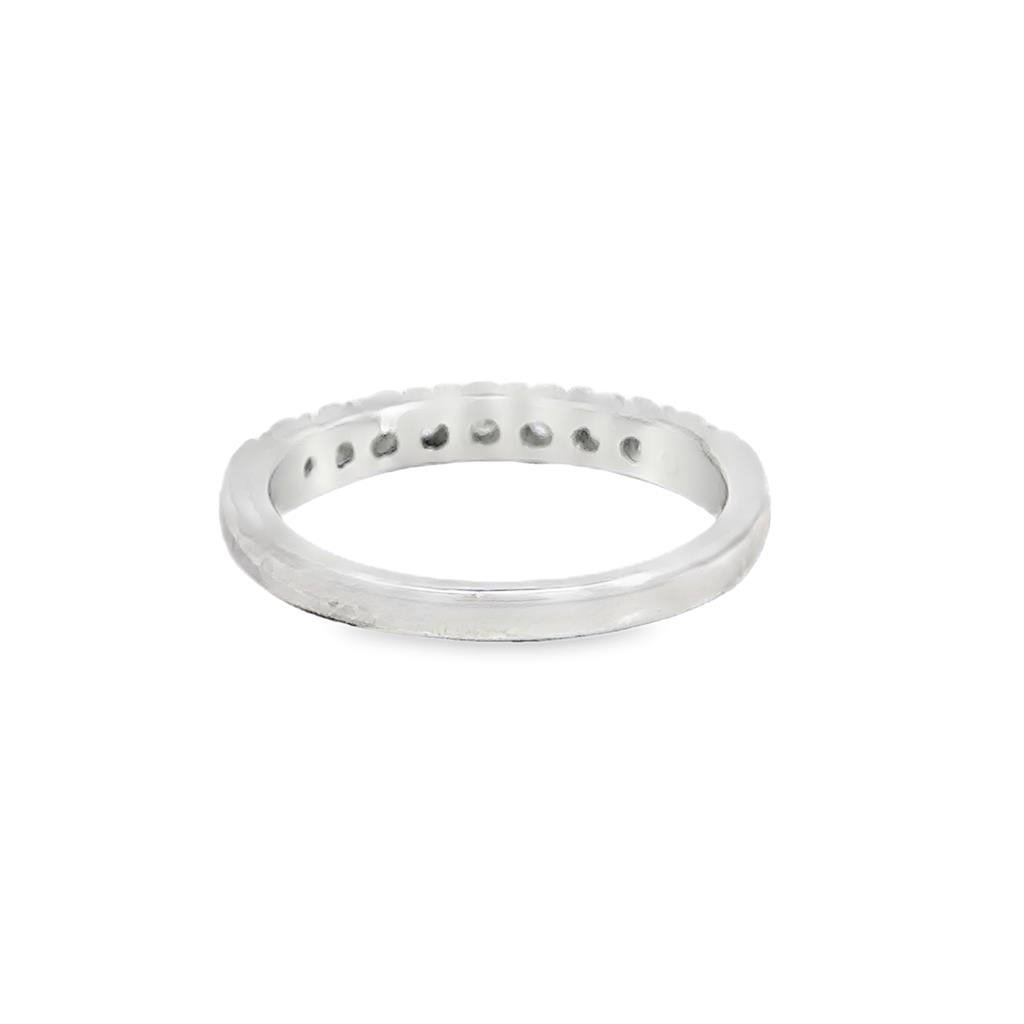 0.50 CTW Diamond Band in 10K White Gold – 2.8MM