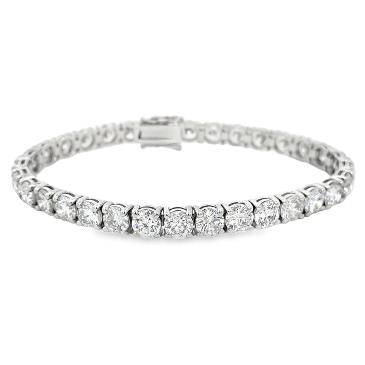 16.00 CTW Diamond Tennis Bracelet in 14K White Gold