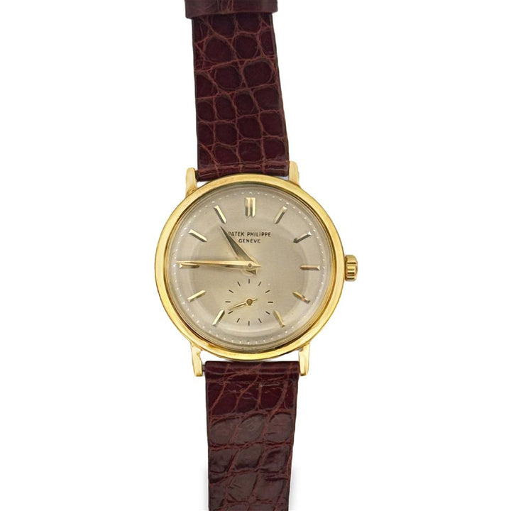 Pre-Owned Patek Philippe Calatrava 18K Yellow Gold Automatic Watch