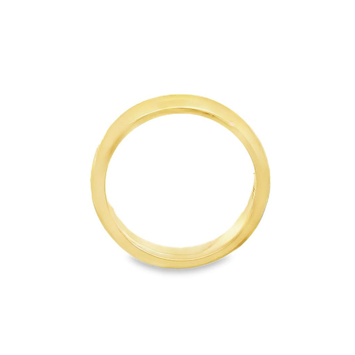 14K Yellow Gold Men’s Comfort Fit Wedding Band