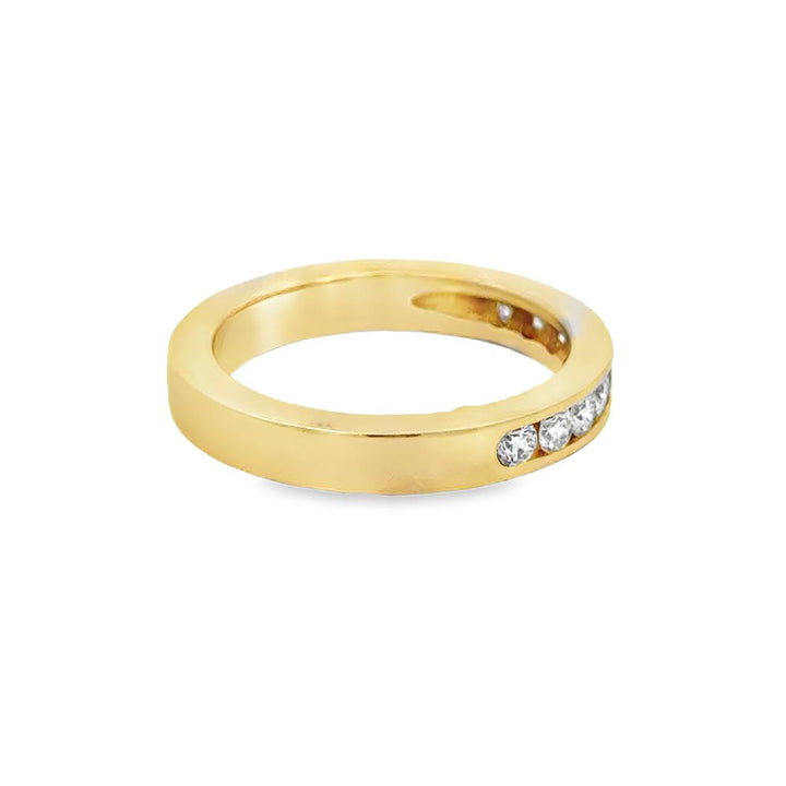 0.36 CTW Diamond Band in 14K Yellow Gold