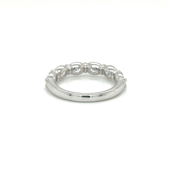 2.22 CTW Oval Diamond 14K White Gold Ring