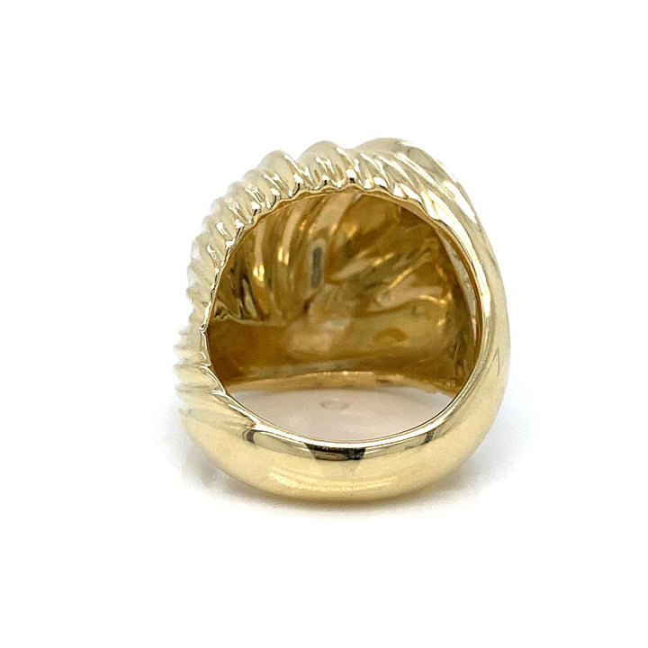 Sal Praschnik 18K Yellow Gold Dome Ring