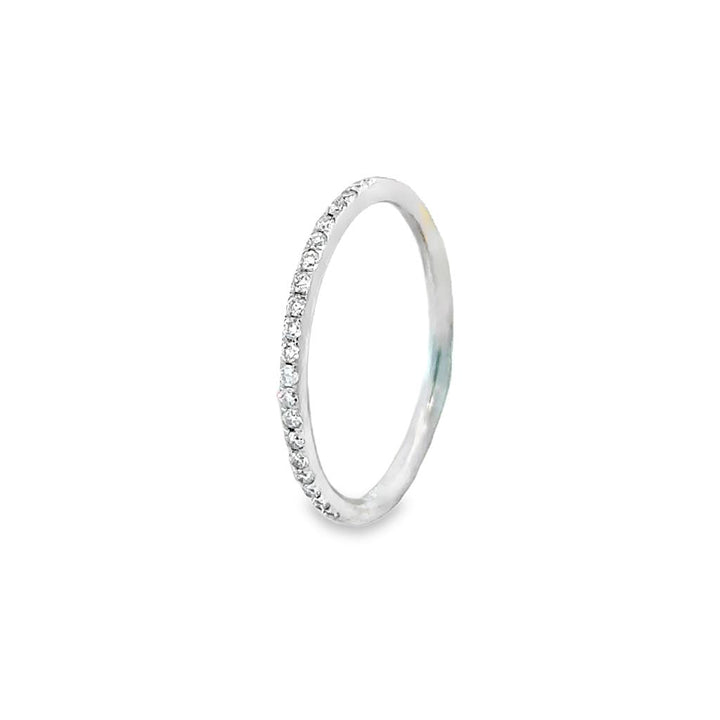 0.40 CTW Diamond Eternity Band in 18K White Gold