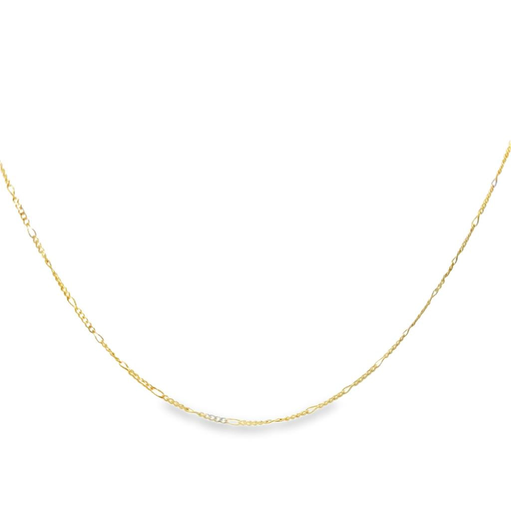 14K Yellow Gold Chain Necklace – 18", 1.15mm