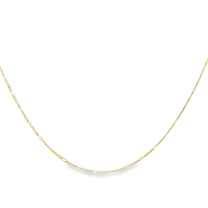 14K Yellow Gold Chain Necklace – 18", 1.15mm