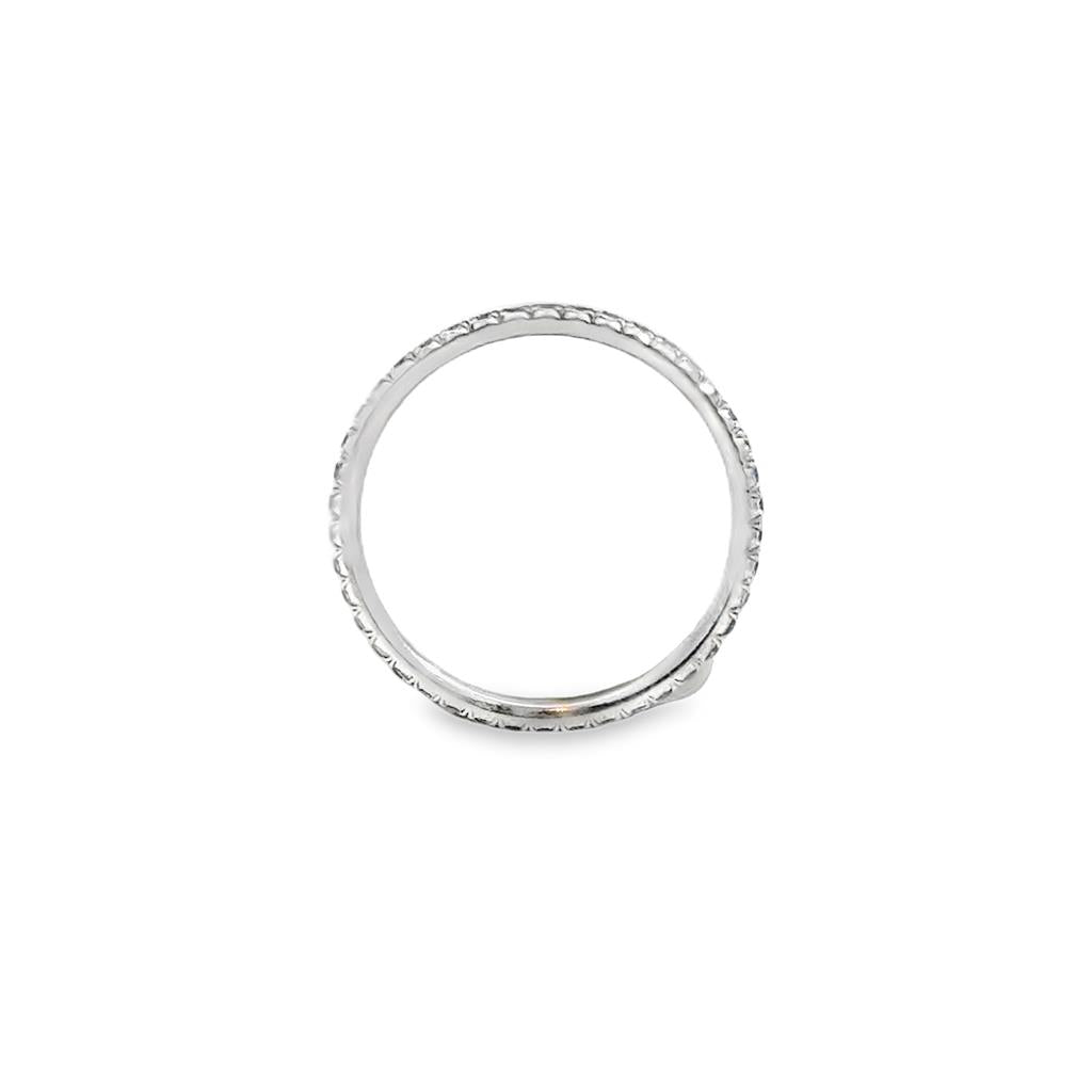 Pre-Owned Tiffany & Co. Aquamarine Eternity Band