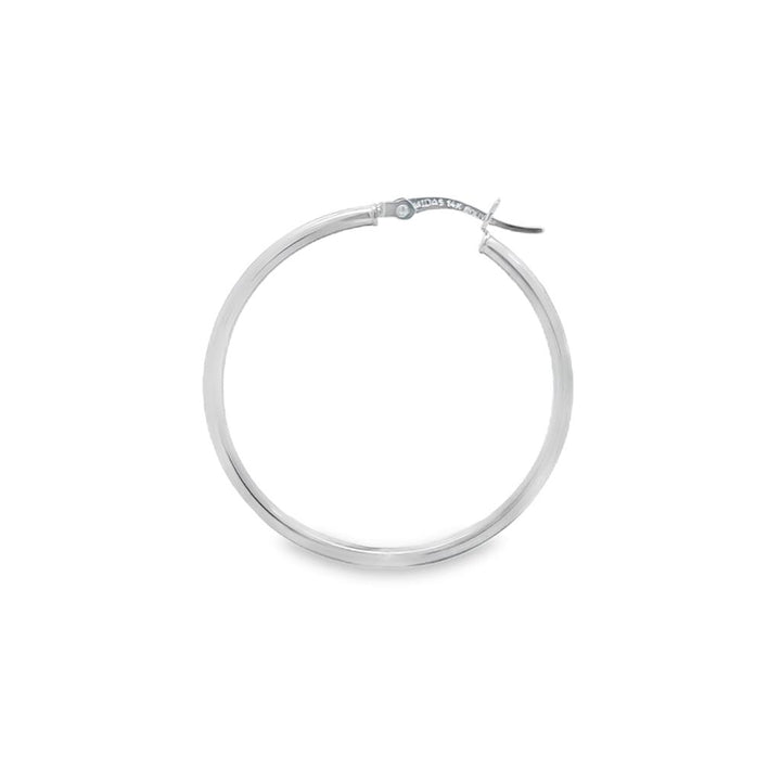 14 Karat Yellow Gold Polished Hoop Earrings