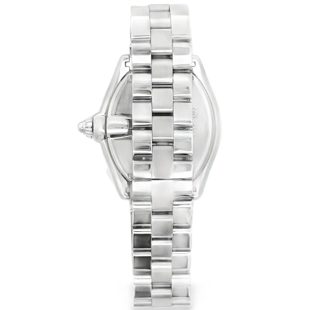 Ladies Cartier Roadster 31mm Stainless Steel Watch with Pink Dial – Pre-Owned