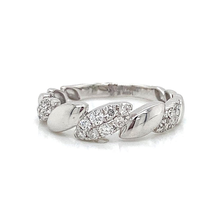 0.27 CTW Round Diamonds 14K White Gold Ring