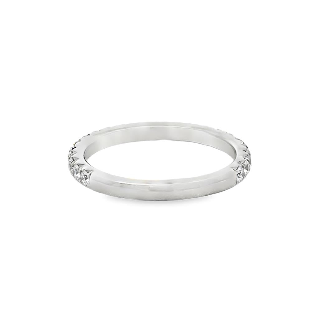 0.69 CTW Diamond Platinum Band