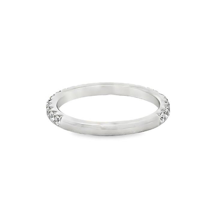 0.69 CTW Diamond Platinum Band