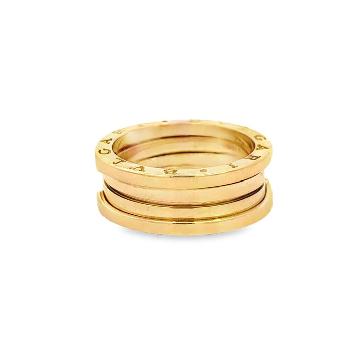 Bulgari B.Zero1 18K Yellow Gold 9mm Men’s Band Ring – Size 9.75