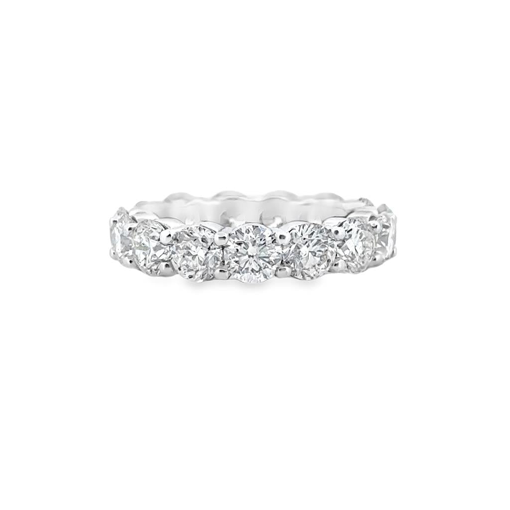 7.03CTW Diamond Eternity Band in 14K White Gold