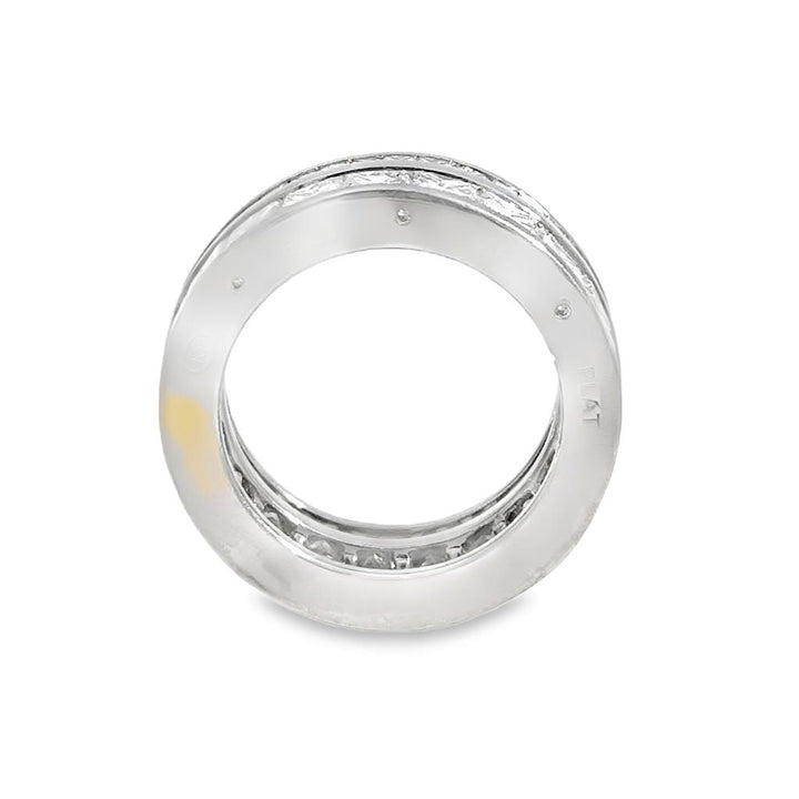 Robert Procop Artist Proof 5.62 CTW French Cut Diamonds Platinum Eternity Ring