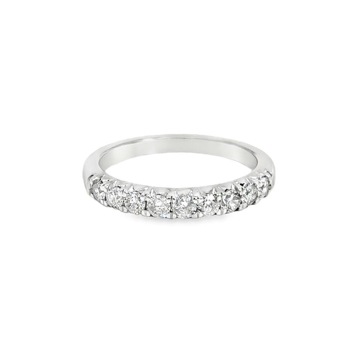 0.50 CTW Diamond Band in 10K White Gold – 2.8MM
