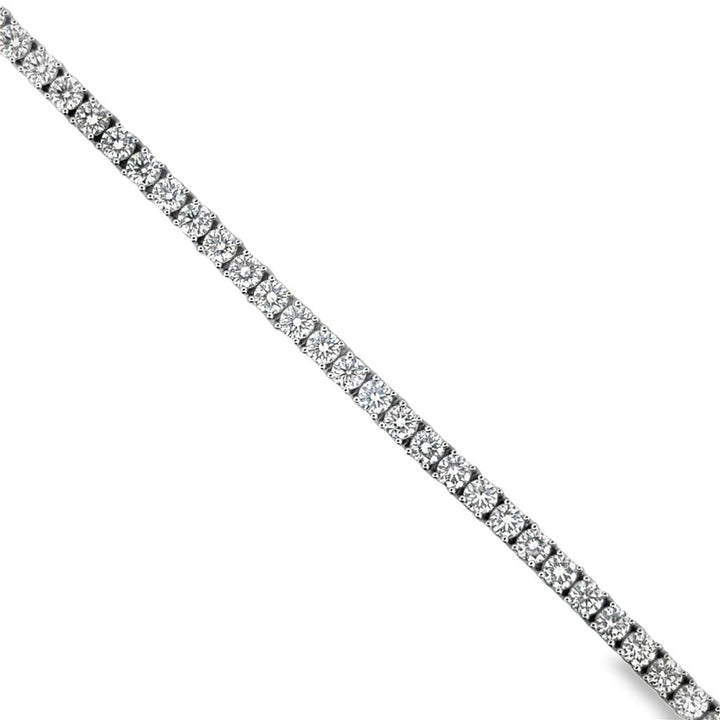 8.44 CTW Diamond 14K White Gold Tennis Bracelet