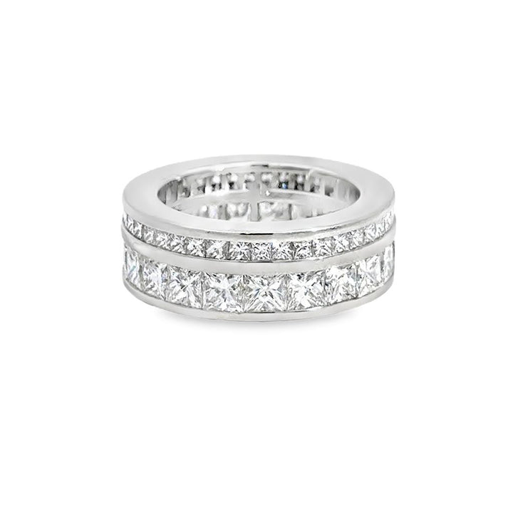 Robert Procop Artist Proof 5.62 CTW French Cut Diamonds Platinum Eternity Ring