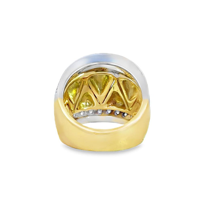 Sal Praschnik 0.68 CTW Round Diamonds 18K Yellow Gold Unity Ring