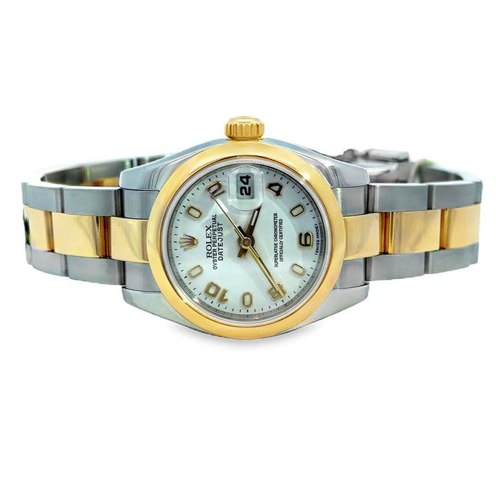 Pre-Owned Rolex Datejust 2004 Two-Tone 18K Yellow Gold & Stainless Steel Watch
