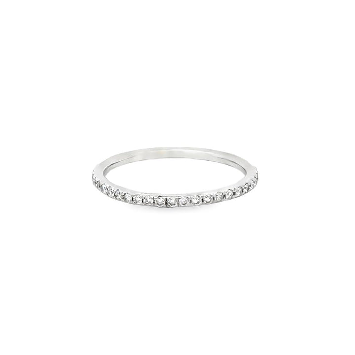 0.40 CTW Diamond Eternity Band in 18K White Gold
