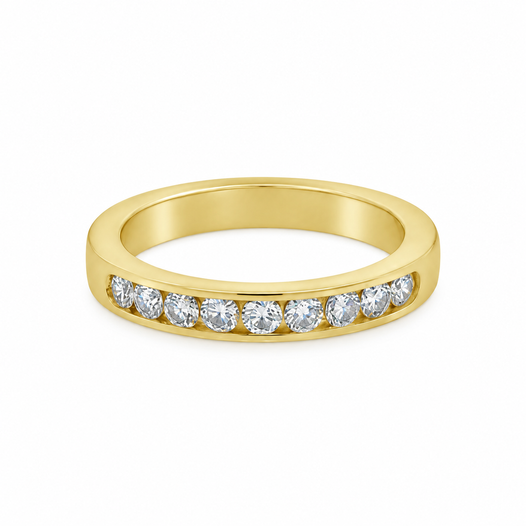 0.36 CTW Diamond Band in 14K Yellow Gold