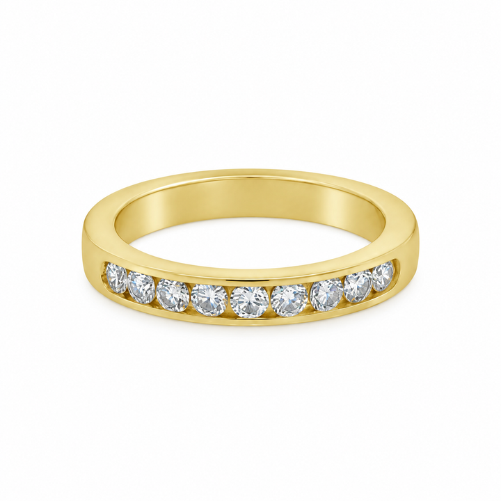 0.36 CTW Diamond Band in 14K Yellow Gold