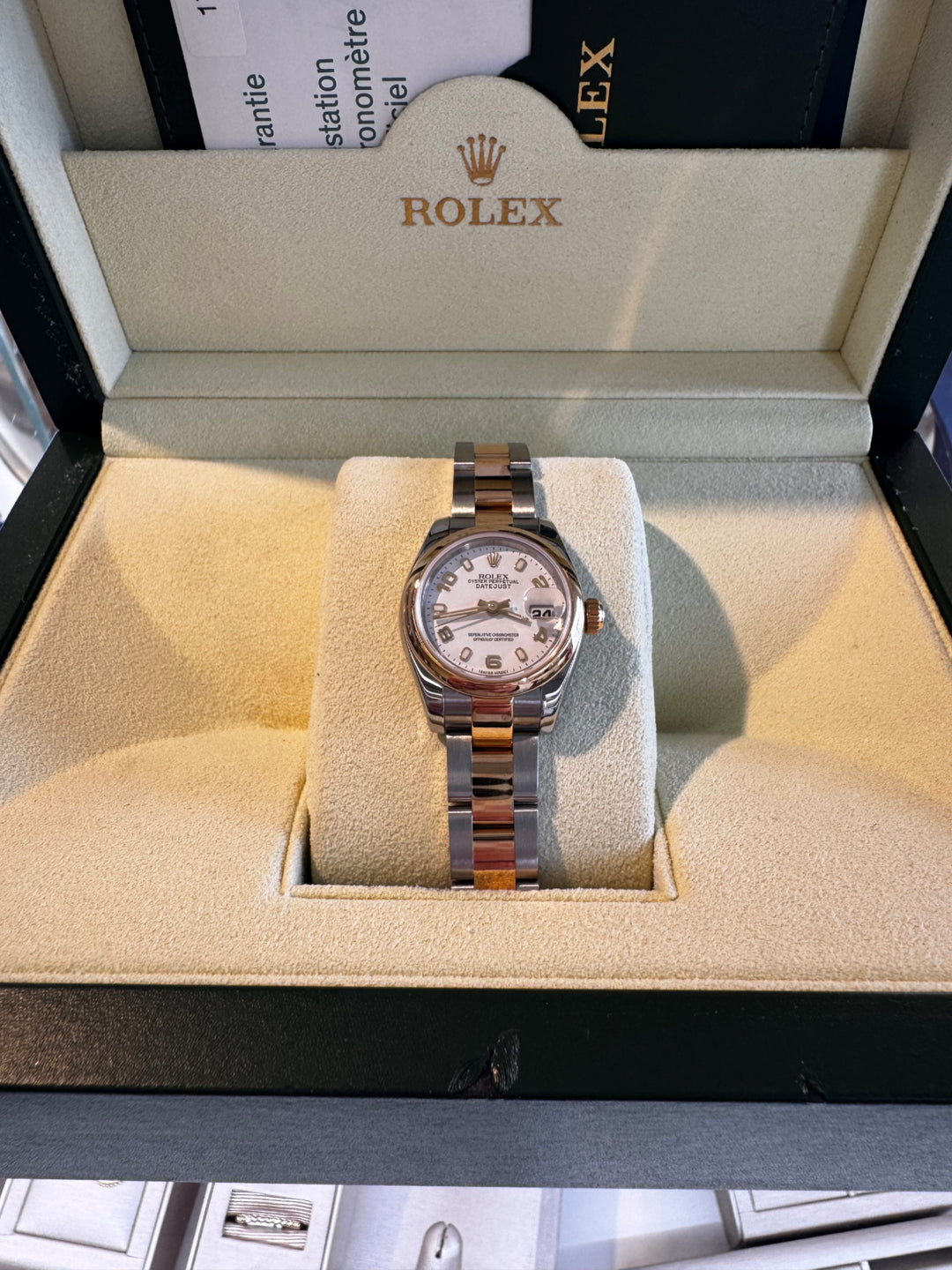 Pre-Owned Rolex Datejust 2004 Two-Tone 18K Yellow Gold & Stainless Steel Watch