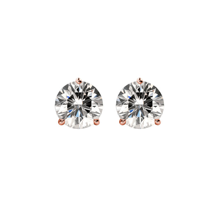 Signature Brilliant Diamond Stud Earrings