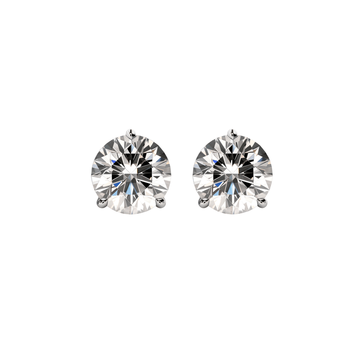 Signature Brilliant Diamond Stud Earrings