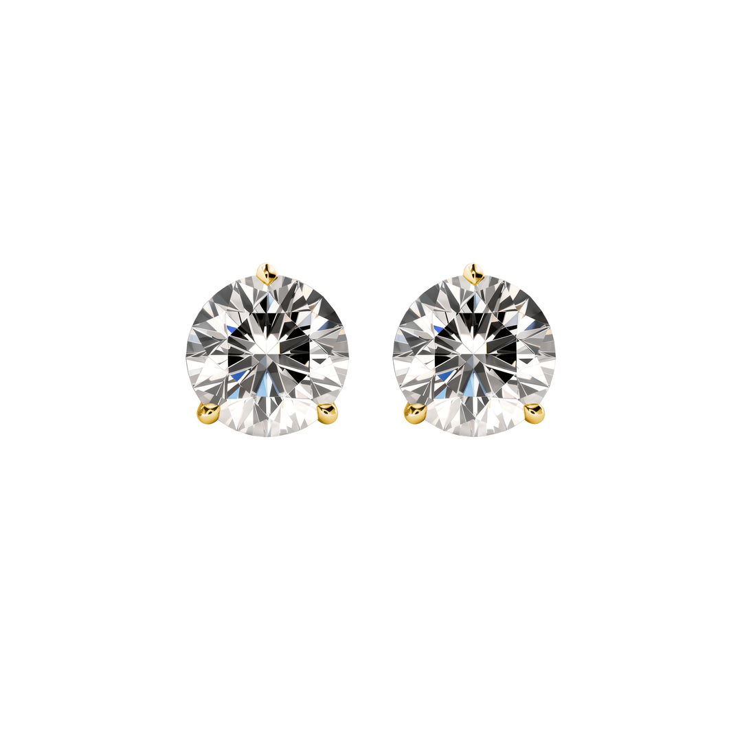 Signature Brilliant Diamond Stud Earrings