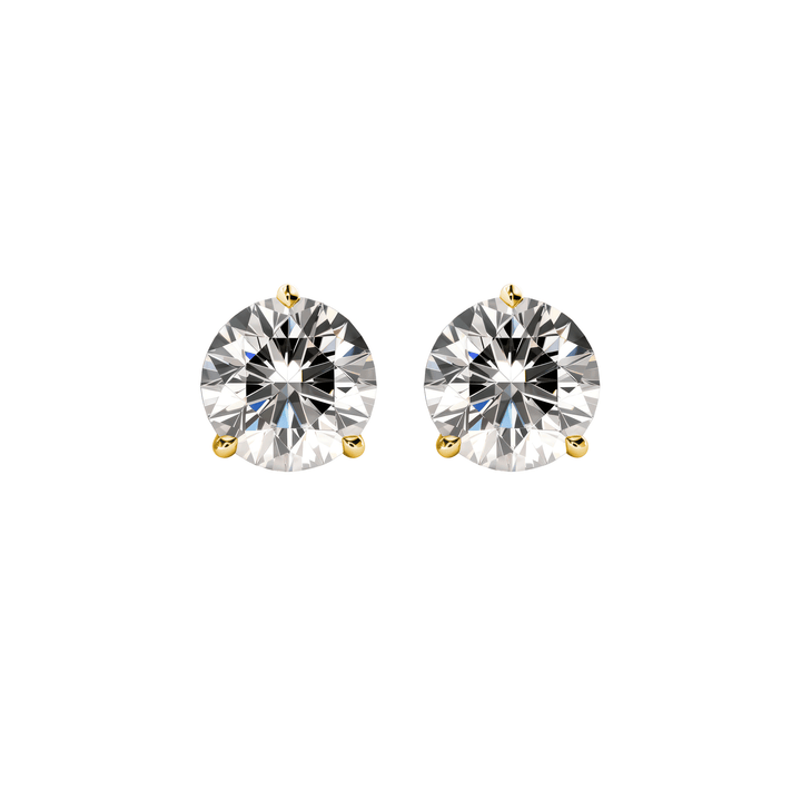 Signature Brilliant Diamond Stud Earrings
