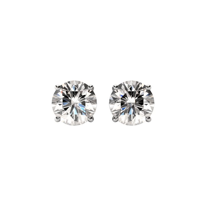 Signature Brilliant Diamond Stud Earrings