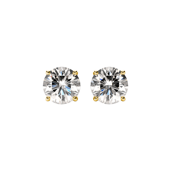 Signature Brilliant Diamond Stud Earrings