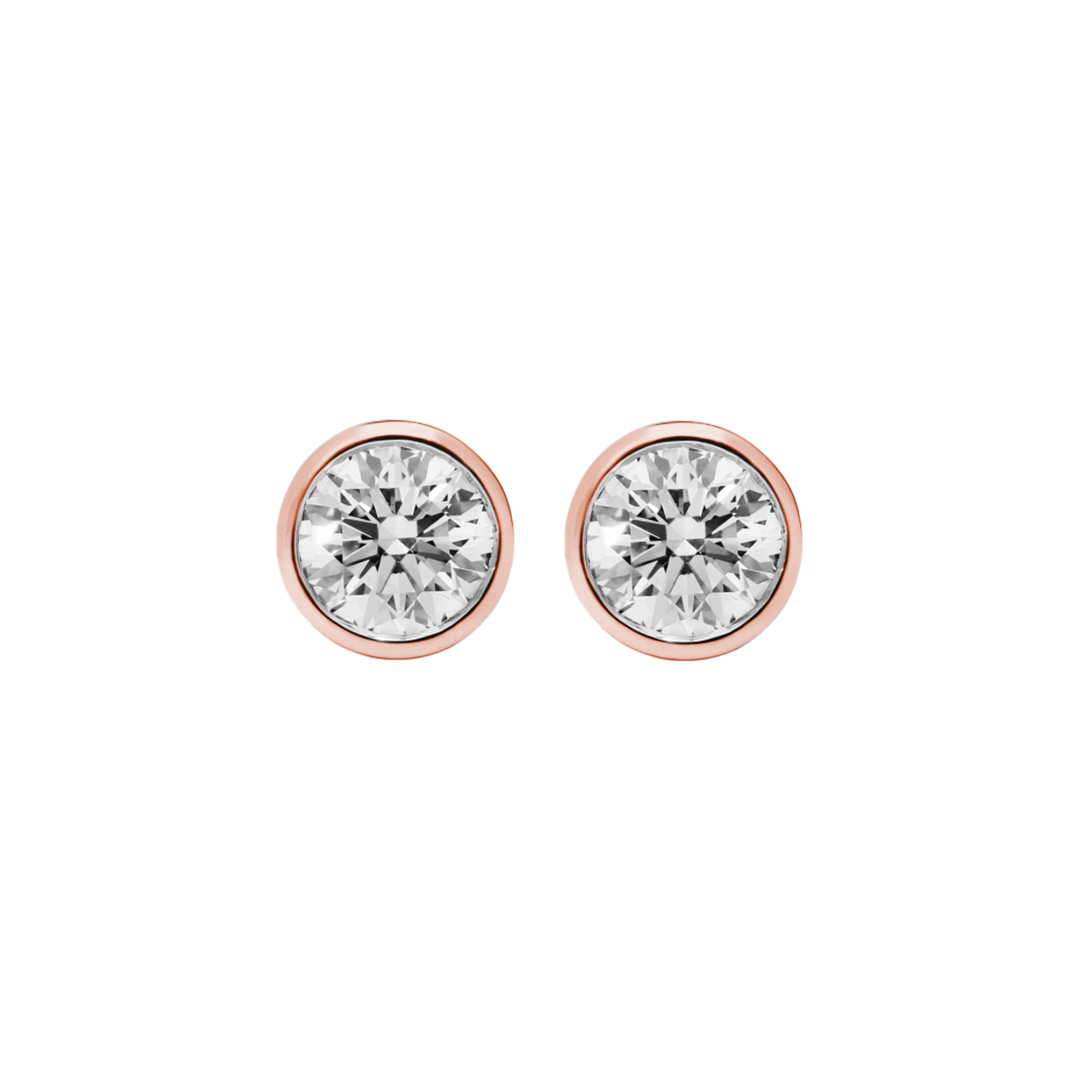 Signature Brilliant Diamond Stud Earrings