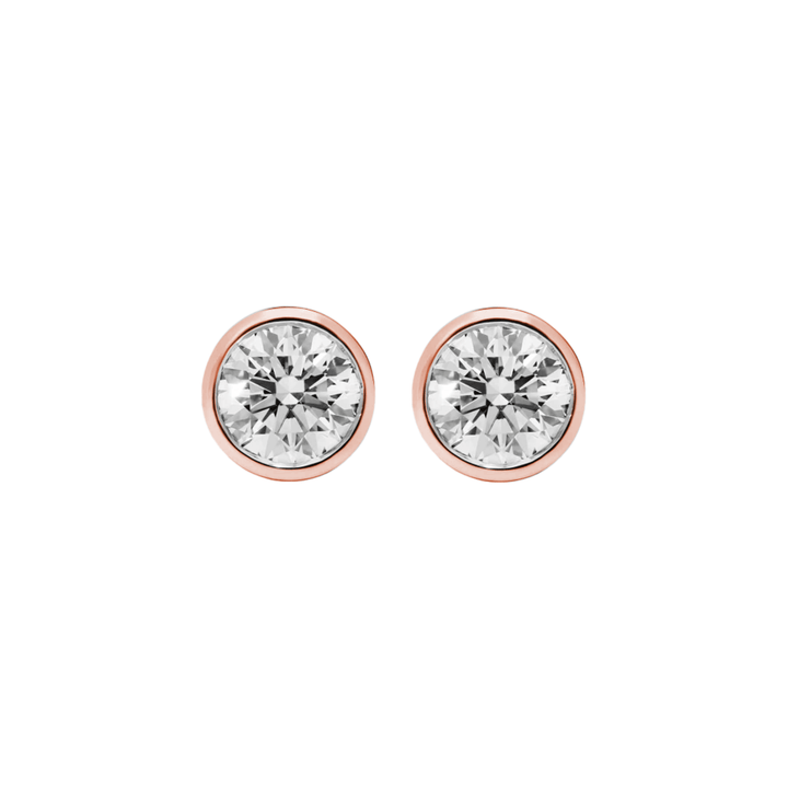 Signature Brilliant Diamond Stud Earrings