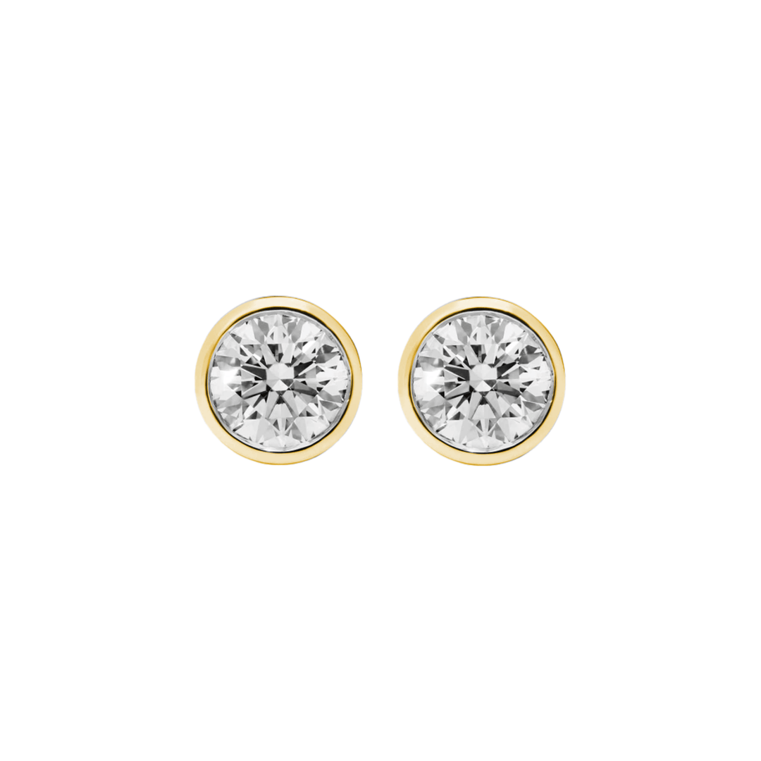 Signature Brilliant Diamond Stud Earrings