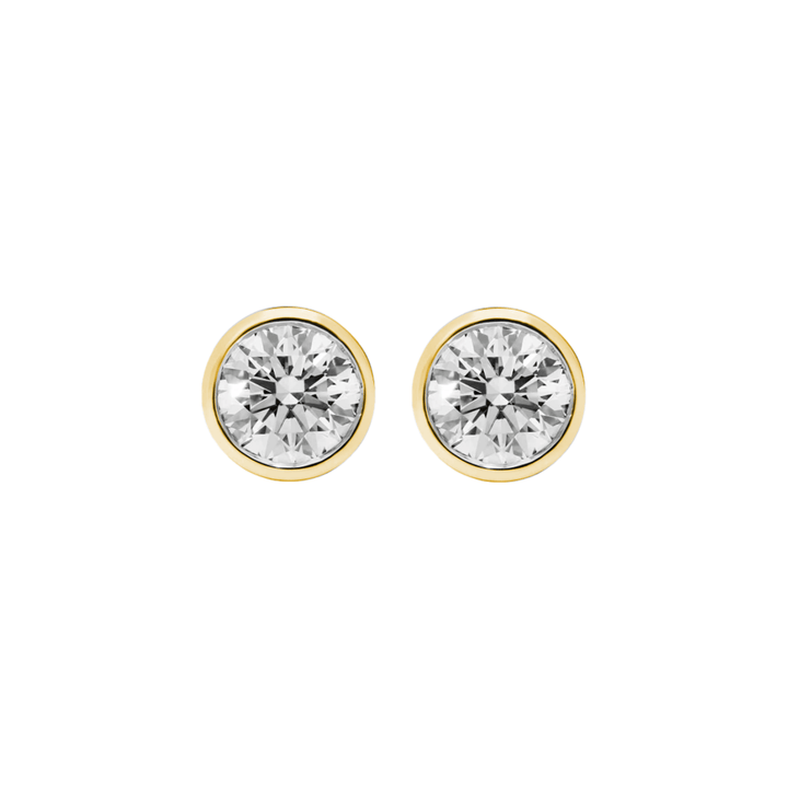 Signature Brilliant Diamond Stud Earrings