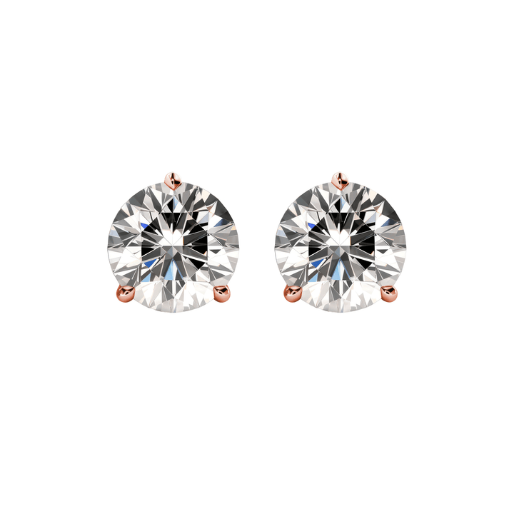 Signature Brilliant Diamond Stud Earrings