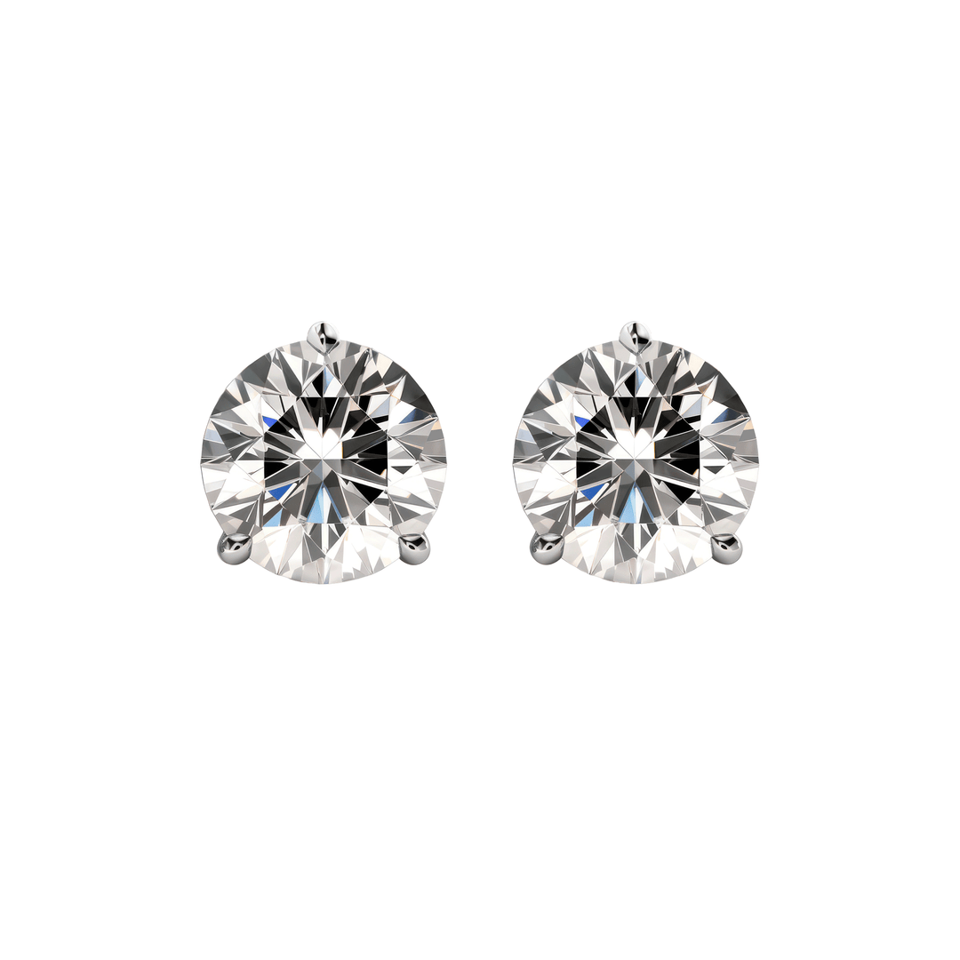 Signature Brilliant Diamond Stud Earrings