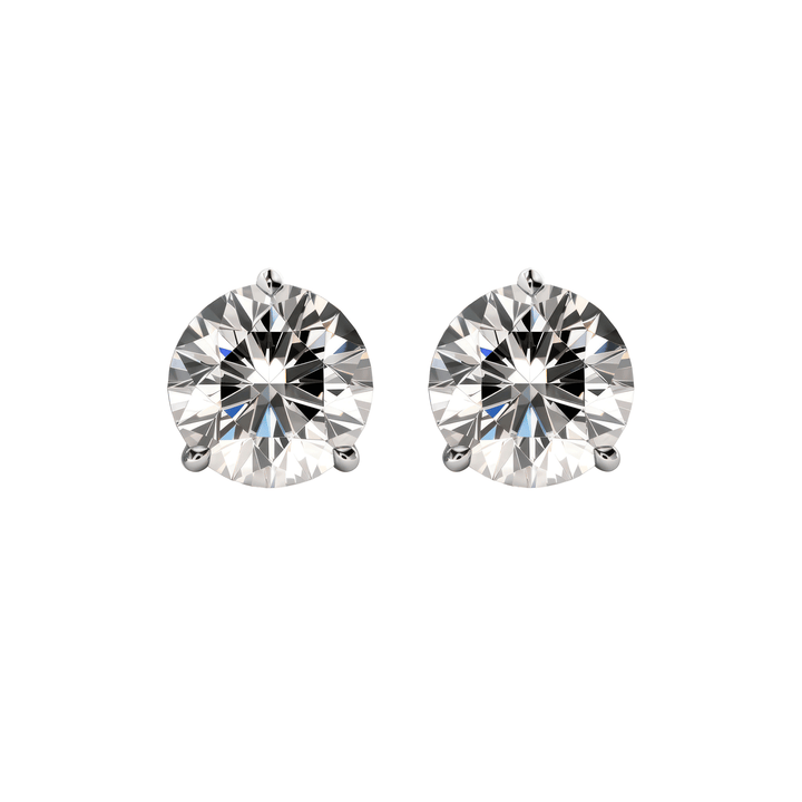 Signature Brilliant Diamond Stud Earrings