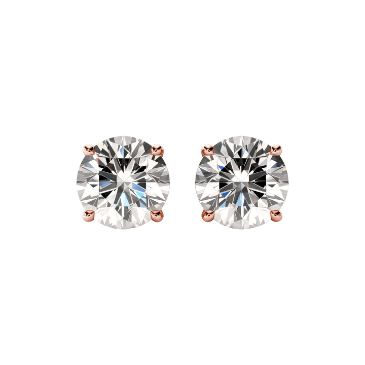 Signature Brilliant Diamond Stud Earrings