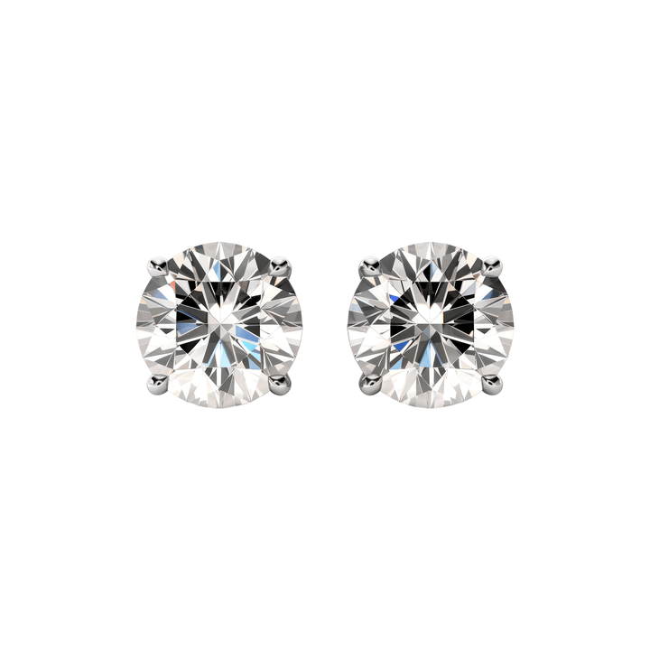 Signature Brilliant Diamond Stud Earrings