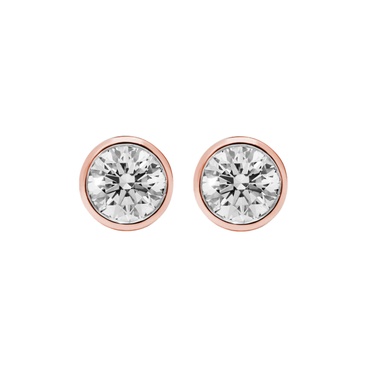 Signature Brilliant Diamond Stud Earrings