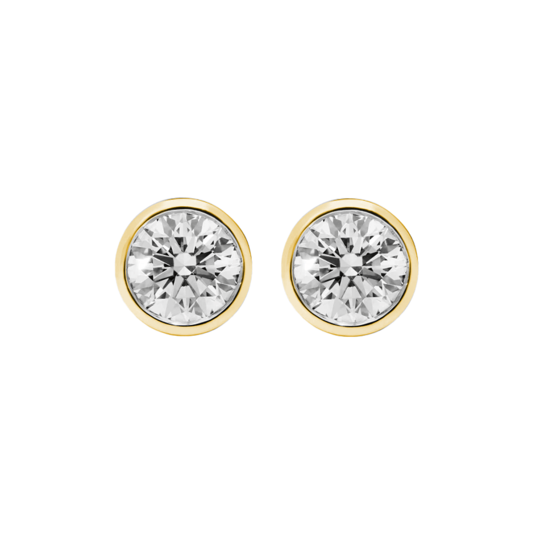 Signature Brilliant Diamond Stud Earrings